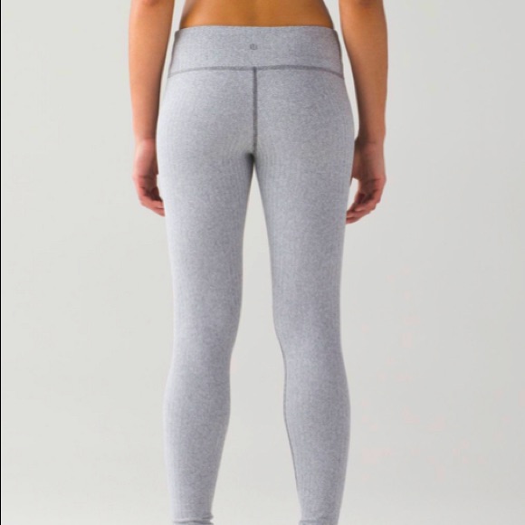 Lululemon Wunder Under Pant Heathered Herringbone